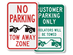 All Tow Away Signs