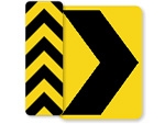 Chevron Road Signs