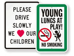 Children Safety Signs