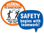 Construction Hard Hat Stickers