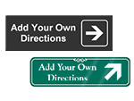 Custom Directional Signs