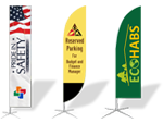 Custom Feather Flags