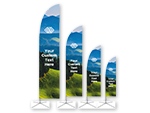 Custom Feather Flags