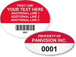 Oval Barcode Designs