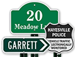 Custom Shaped Metal Signs