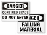 Danger Stencils