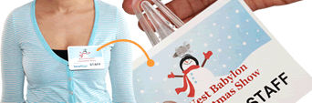 EcoTag Badges and Holders