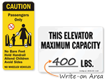 Elevator Signs
