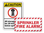 Custom Sprinkler Signs