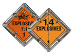 Flip n Lock™ Explosive Placards