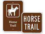Horse Trail Signs