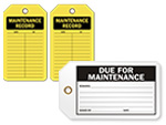 Maintenance Tags