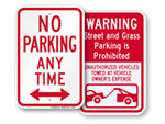 No Parking Signs