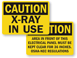 OSHA Caution Labels