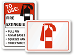Fire Extinguisher Labels