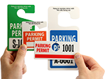 Parking Hang Tags By Size