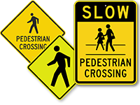 Pedestrian Crossing Signs