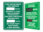 Previous Record Safety Scoreboards