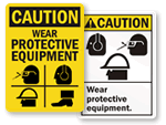 Personal Protective Equipment Signs