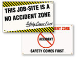Safety First Banners