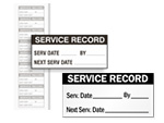 Service Record Labels