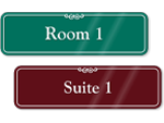 ShowCase Room Number Signs