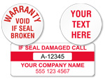 Tamper Evident Labels
