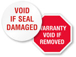Warranty Void Labels