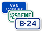 Van Access Signs