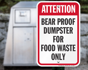 Wildlife Rules Sign