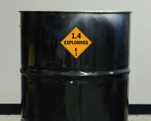 Class 1.4 - Explosive Placard
