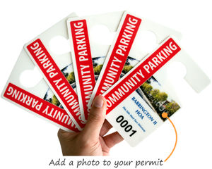 Community parking tag