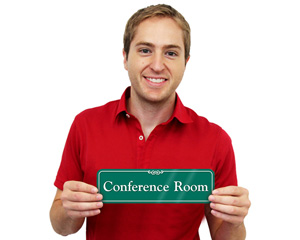 Designer Conference Room Sign