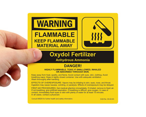 Custom Oxydol Fertilizer Sign