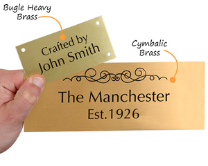 Custom Brass Plaques
