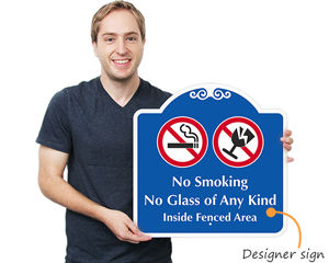 Designer sign