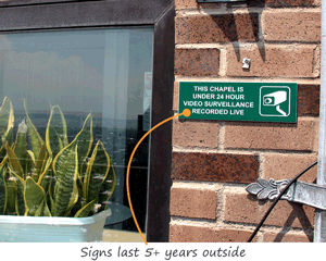 Engraved Plastic Signs