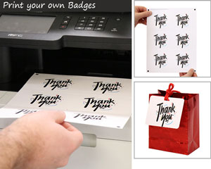 Print Your Eco-Friendly Event Tags