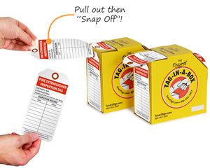 Fire Extinguisher Inspection Record Tags