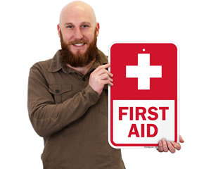 First Aid Signs