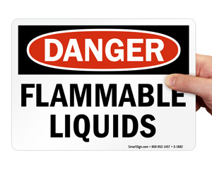 Flammable Signs