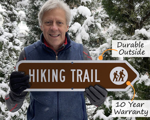 Hiking Trail Sign