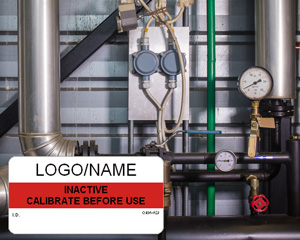 custom inactive calibration label