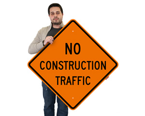 Stop Traffic Reflective Sign