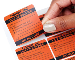 Out of Service QC Labels