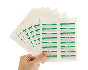 qc repair rework labels