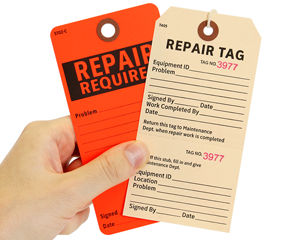 Repair Tag