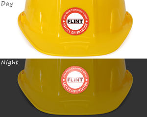 Custom Safety Orientation Sticker
