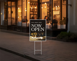 Small Business Yard Sign
