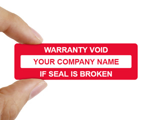 Custom Tamper Labels